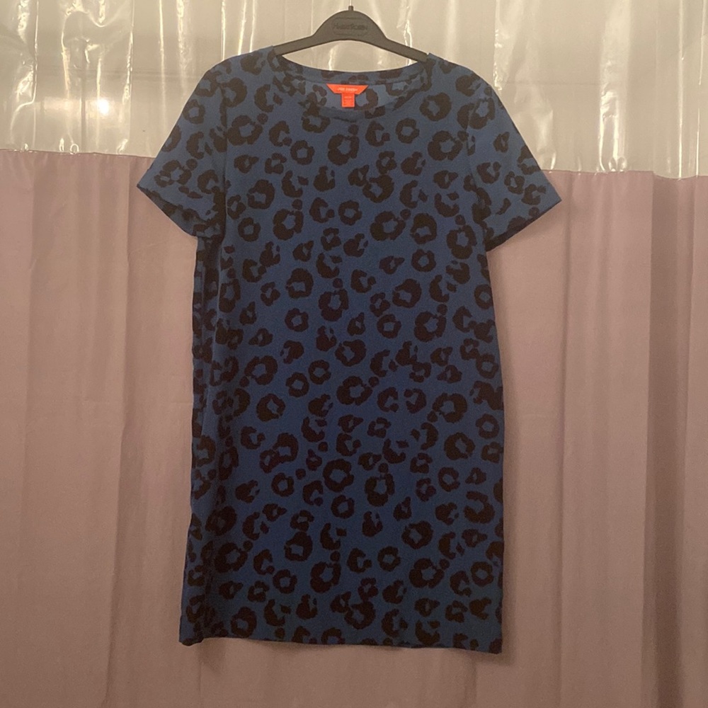 Women’s Blue Cheetah Print Dress size XS
